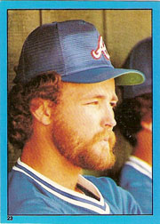 1982 Topps Baseball Stickers     023      Glenn Hubbard